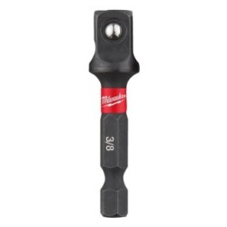Socket adaptor: 1/4" Hex 3/8" square. DIN 3126 E 6.3 MILWAUKEE 4932478054