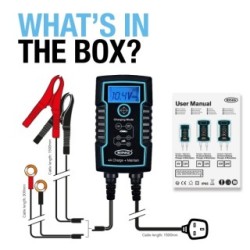 Ring Multi-Stage Fully Automatic Smart Charger RSC804 (Battery Chargers)