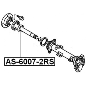 Bearing - FEBEST AS60072RS