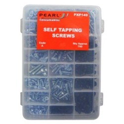 Self Tapping Screws - Assorted - Pack of 750 PEARL CONSUMABLES PXP149