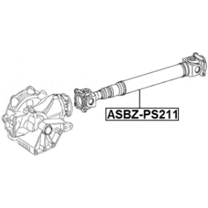 Propshaft Axle Drive - FEBEST ASBZPS211