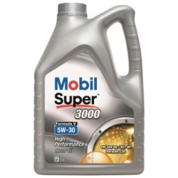 Mobil Super 3000 Formula V - 5W30 - 5 Litre 154447 (Fully Synthetic)