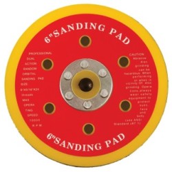 ABRACS H&L Backing Pad 6 Holes 150mm VAN LINE WSD66 (Sanding Discs)