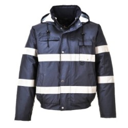Iona Lite Bomber Jacket - Navy PORTWEST S434NARXS (Coats & Jackets)