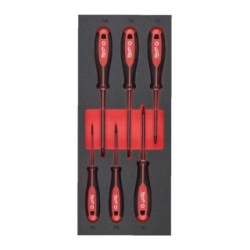 6 pc Tri-Lobe Screwdriver TX Set 2 Foam Insert MILWAUKEE 4932492392