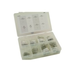 800 Assorted Staples for Hot Stapler POWER-TEC 92382 (Consumables)