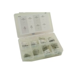 800 Assorted Staples for Hot Stapler POWER-TEC 92382 (Consumables)