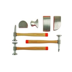 Aluminium Hammer & Dolly Set POWER-TEC 92430 (Preparation & Paint)