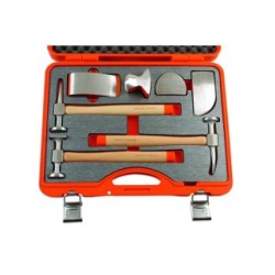 Aluminium Hammer & Dolly Set POWER-TEC 92430 (Preparation & Paint)