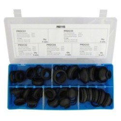 Dust Boot Rubbers - Assorted - Pack Of 25 PEARL CONSUMABLES PAT115