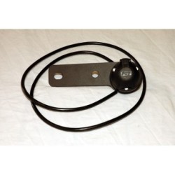 Pre-Wired Socket On Black Plate - 12S PCT ZS1314 (Plugs & Sockets)