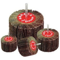 Van line ABRACS Flap Wheels 6mm shaft 5 Pack WAF424N (Flap Discs)