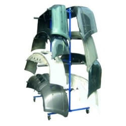 Mobile Bumper Rack - Double POWER-TEC 91177 (Preparation & Paint)