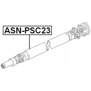Propshaft Axle Drive - FEBEST ASNPSC23