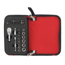 1/4" Compact Ratchet Set 39 PC MILWAUKEE 4932492672 (Socket Sets)