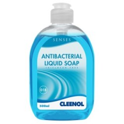 Cleenol Senses Antibacterial Liquid Soap 077019 (Soap & Handwash)