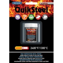 Extreme Temperature Steel Epoxy Putty - 3oz Pack QUIKSTEEL 18003