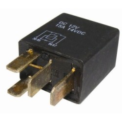 Micro Relay - 12V - 4-Pin HIGH TECH PARTS PR41 (Standard Relay)
