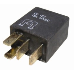Micro Relay - 12V - 4-Pin HIGH TECH PARTS PR47 (Standard Relay)