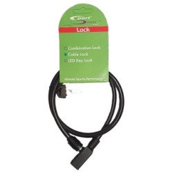 Cycle Cable Lock - 8mm x 76cm SPORT DIRECT SLK107 (Cycle Locks)