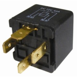 Mini Relay - 12V - 4-Pin HIGH TECH PARTS PR43 (Standard Relay)