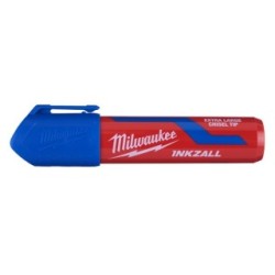 INKZALL blue chisel tip marker XL MILWAUKEE 4932471561