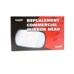 Summit Flat Commercial Mirror Glass Replacement with Head CV-1 (Standard Commercial Mirror Glass)