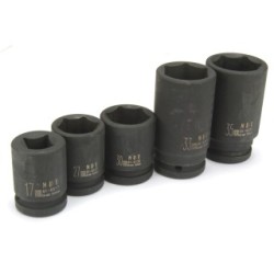 Socket Set - Truck Service - Metric - Shallow & Deep CARLYLE HAND TOOLS 61-0406 (Socket Sets)