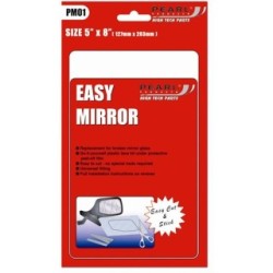 Cut to Size Easy Mirror Glass Replacement PEARL HIGH TECH PM01 (Cut To Size Mirror Glass)