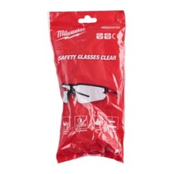 Safety Glasses Clear - Anti-Scratch & Anti-Fog -1pc MILWAUKEE 4932478763 (Saftey Glasses)