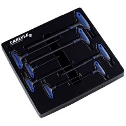 Hex Key Set - Ball Plus L-Handle - Metric - 8 Piece CARLYLE HAND TOOLS LHHBS8M (Hex Keys)