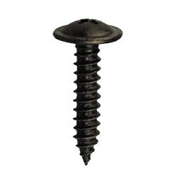 Screw Self Tap Flanged - 1/2" x 6 Black - Pack of 5 WOT-NOTS PWN349 (Self Tapping Screws)