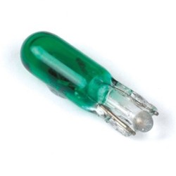 Miniature Bulbs - 12V 1.2W W2X4.6d - Capless Indicator & Panel RING RU286G (Panel Bulb)