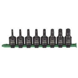 Socket Set - Internal Star - 1/2" Dr CARLYLE HAND TOOLS 61-0318 (Internal Star Impact)