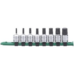 Socket Set - Triple Square - Metric CARLYLE HAND TOOLS BSTS3808 (Socket -Multispline)