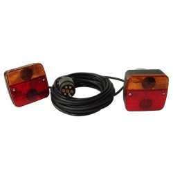 Trailer Lighting Unit - Magnetic - 6m Cable MAYPOLE MP44914 (Trailer Lighting Boards)