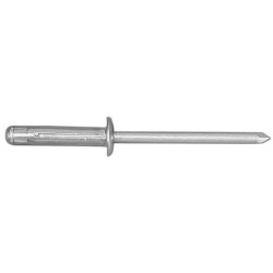 Rivets - Standard Flange Type - 1/8" x 1/2" - Pack Of 100 PEARL CONSUMABLES PPR398