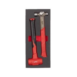 Ball Peen and Dead Blow Hammer Set Foam Insert -2pc MILWAUKEE 4932493254 (Pliers)