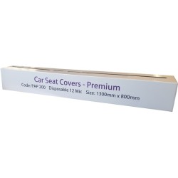Disposable White Seat Covers - Roll of 100 CLEANSAFE PAP200 (Protectors & Covers)