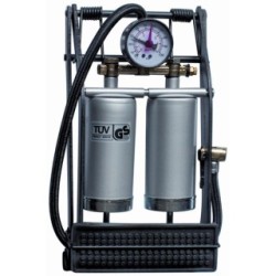 De-Luxe Quality Twin Cylinder Foot Pump (270 Gauge) STREETWIZE SWFPD (Foot Pumps)