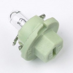 Miniature Bulbs - 12V 2W Bx8.4D - Panel (Green Base) RING RU509TMGR (Panel Bulb)