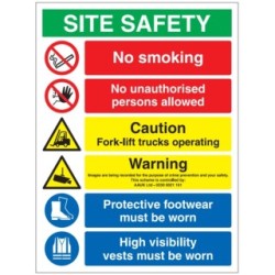 External Site Signage 600mm x 400mm SIGNS & LABELS Y4142900 (General Site Signs)