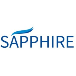 Blue Centrefeed Embossed- 150m x 185mm SAPPHIRE FCFB191502ED (Centrefeed Roll)