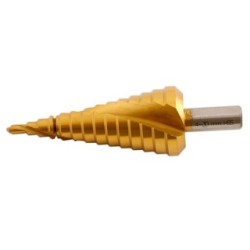 Stepped Drill Bit - 4.0mm-30.0mm - 2mm Steps POWER-TEC 91170 (Stepped Drills)