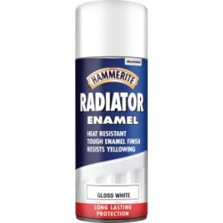 Spray On Paint - Radiator Paint - 400ml - Multiple Finishes HAMMERITE 5084780