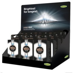 Stock Pack - Xenon +150% Counter Top Display Stand RING BU150 (Display Unit)