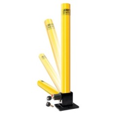 Security Post - Fold Down with Integral Lock MAYPOLE MP9733 (Security Posts)
