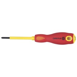Insulated screwdriver PH 0 x x 60mm CARLYLE HAND TOOLS SDPI02 (Screwdriver)