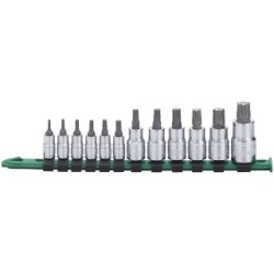 Socket Set - Star Plus - Metric CARLYLE HAND TOOLS BSTP12 (Sockets - Star)