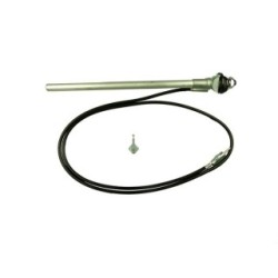 Aerial - Small Head Wing Mount - AM/FM - Chrome CELSUS AN7900A (Aerials)